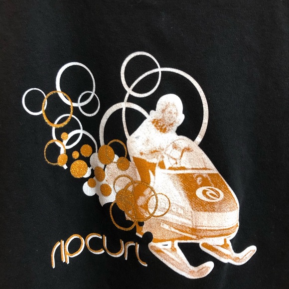 Rip Curl vintage snowmobile print shirt 🇨🇦 - Picture 3 of 9